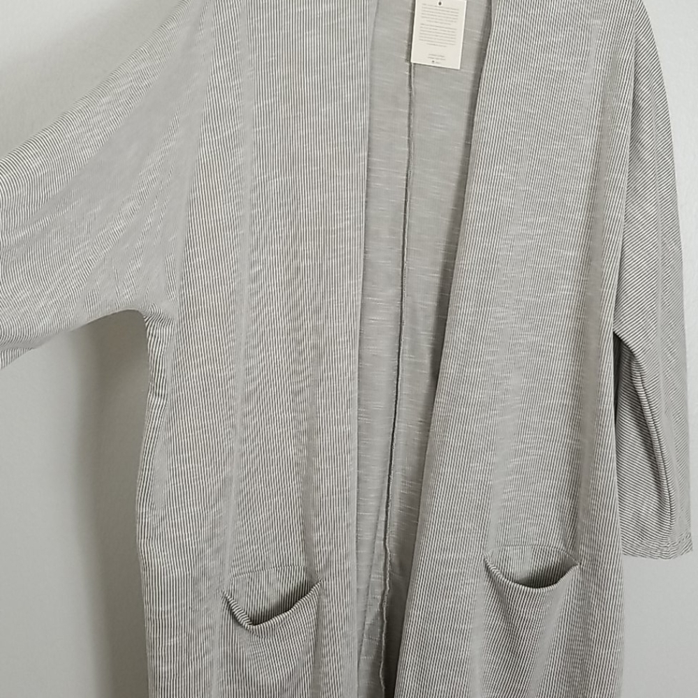 Cardigan Donni Sandwash Ribbed Cardigan Coat OSFA - Picture 5 of 12